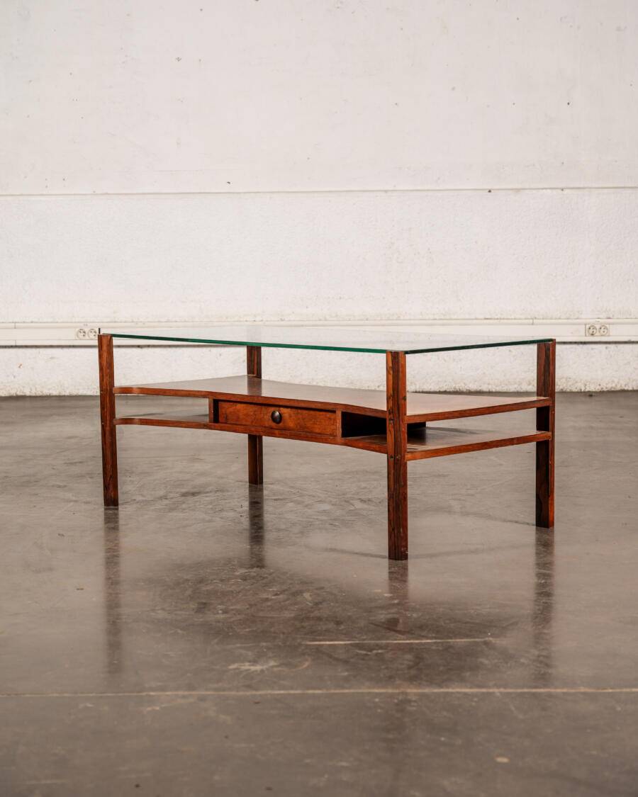 Rosewood coffee table