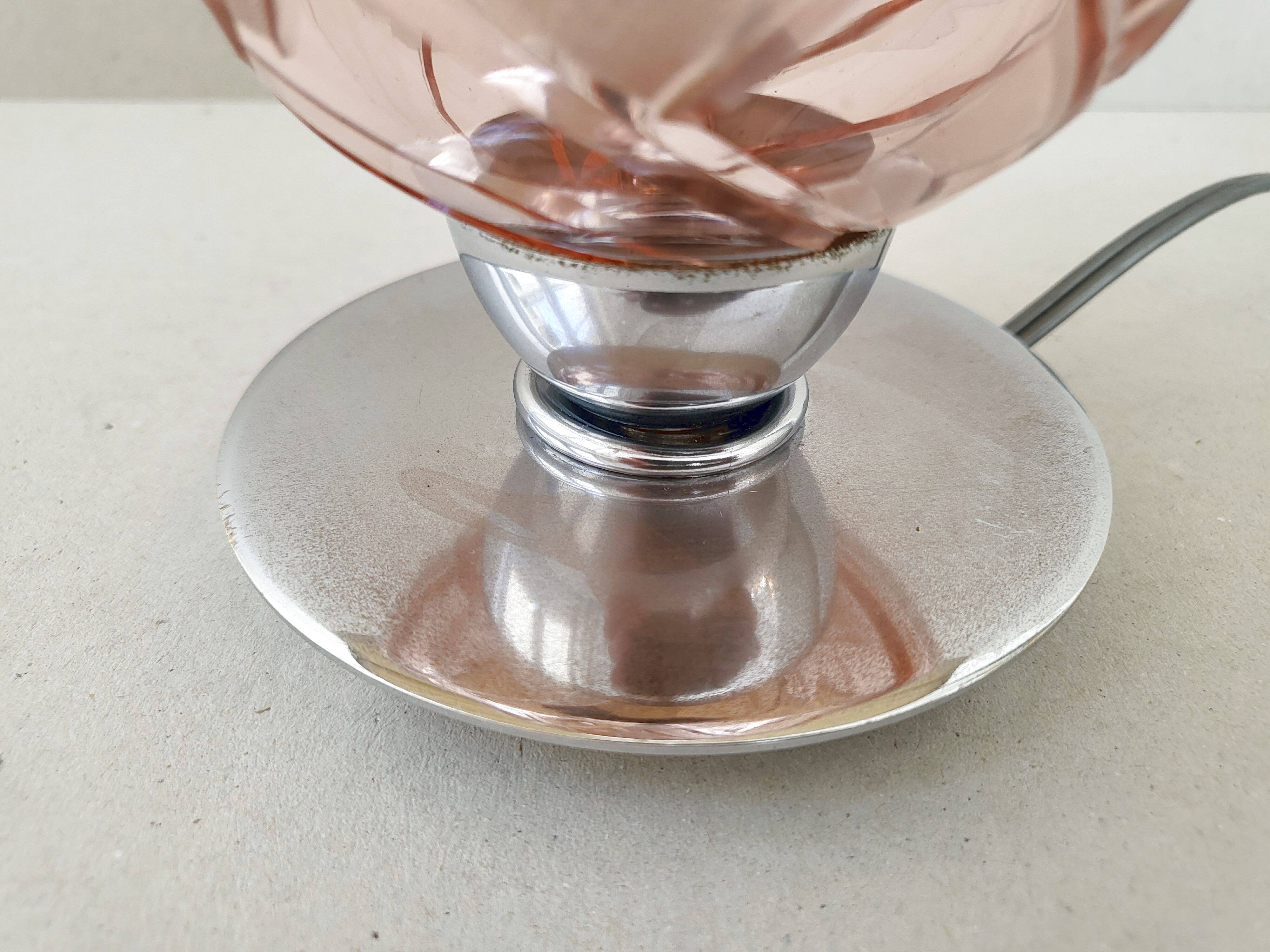 Vintage 1950 art deco style lamp