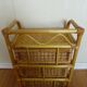 Commode rotin blond 3 tiroirs