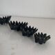 Vintage 1950s hedgehog ashtrays by Walter Bosse for Hertha Baller