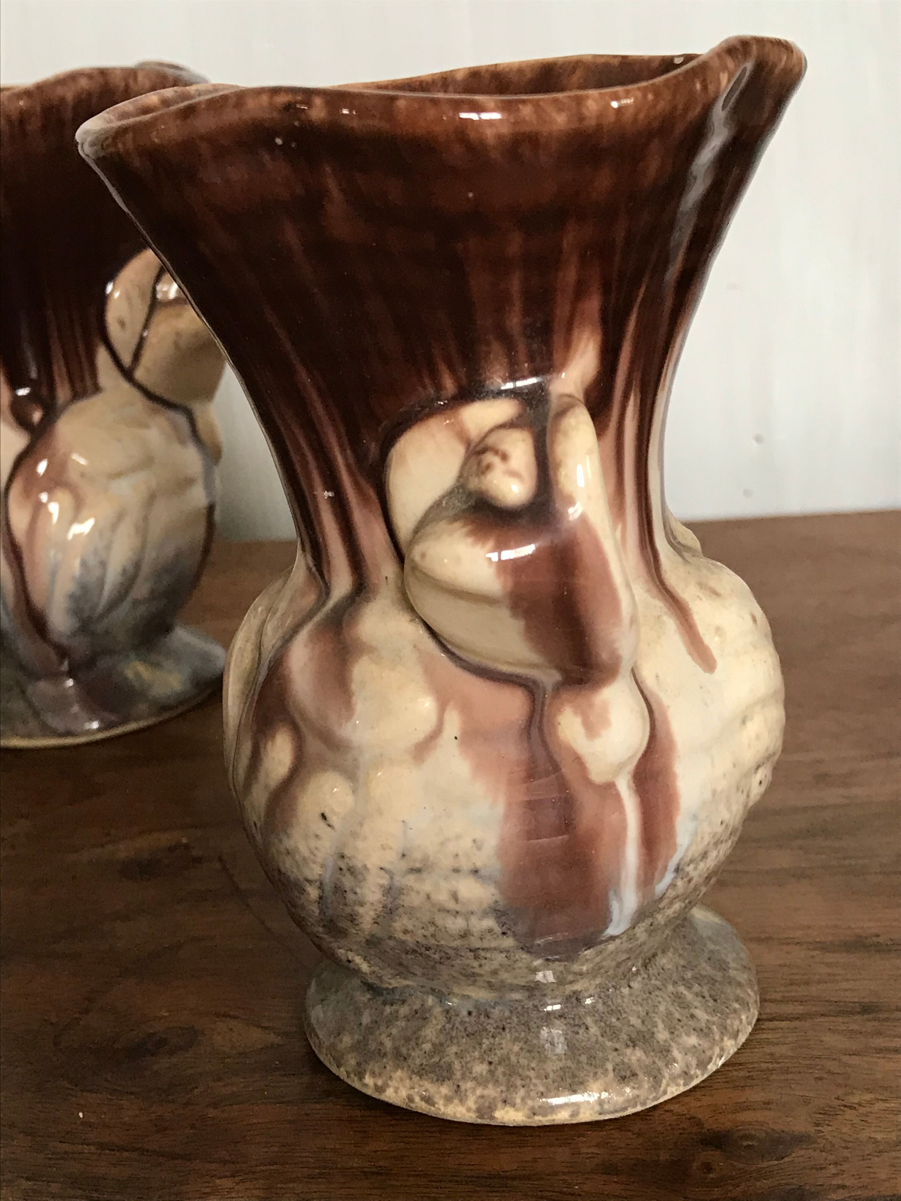 Paire de vases Bay Keramik vintage