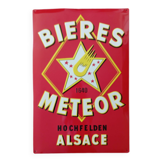 Plaque vintage Meteor 60/40