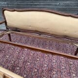 Sofa with walnut frame italy eighteenth century