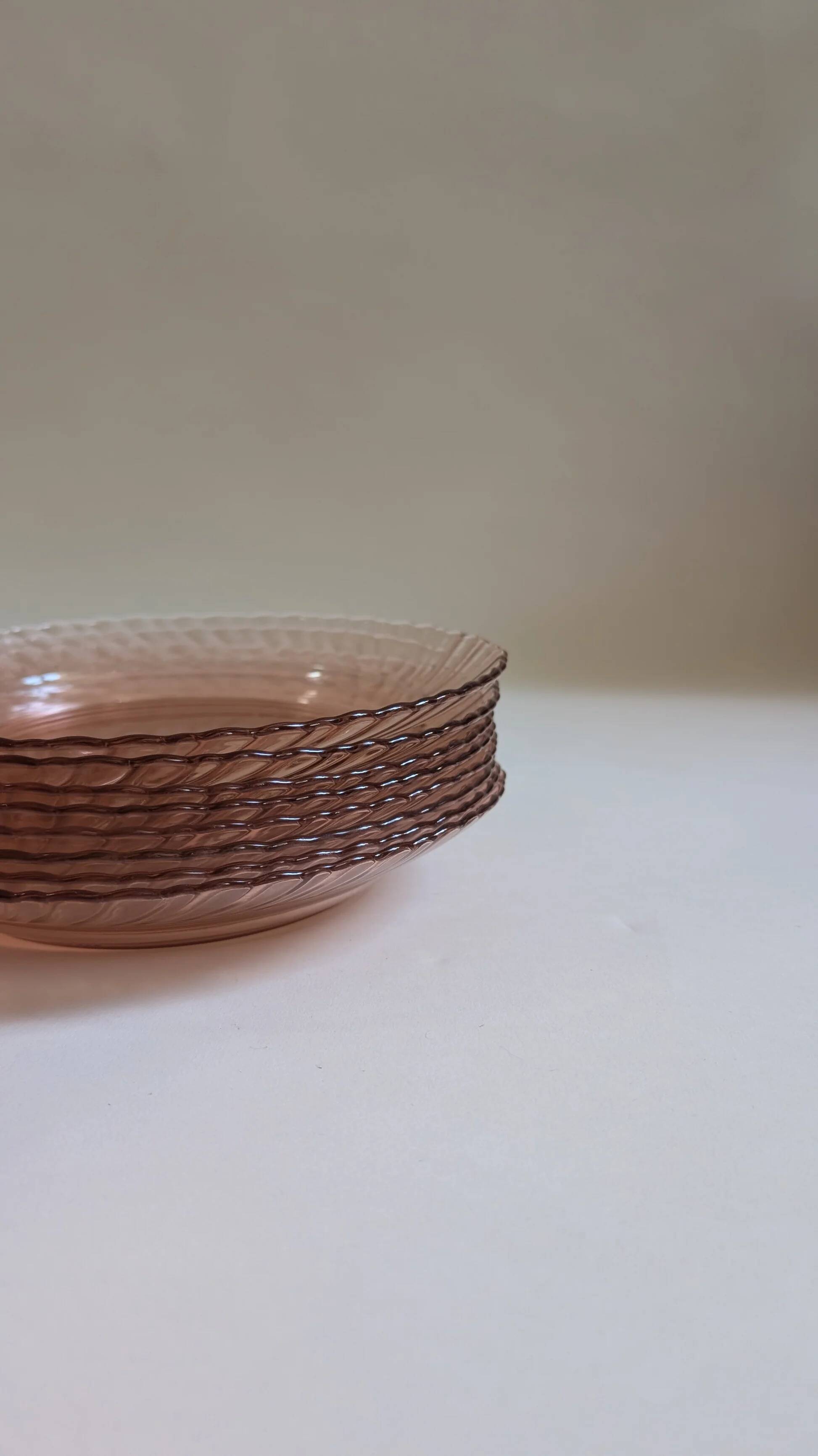 8 Rosaline soup plates