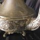 Teapot in silver metal hallmark 19 th century