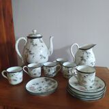 Kutani porcelain coffee service from Japan, early 19th century