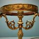 Tripod table lamp - Gilded bronze, opaline - 50s - France