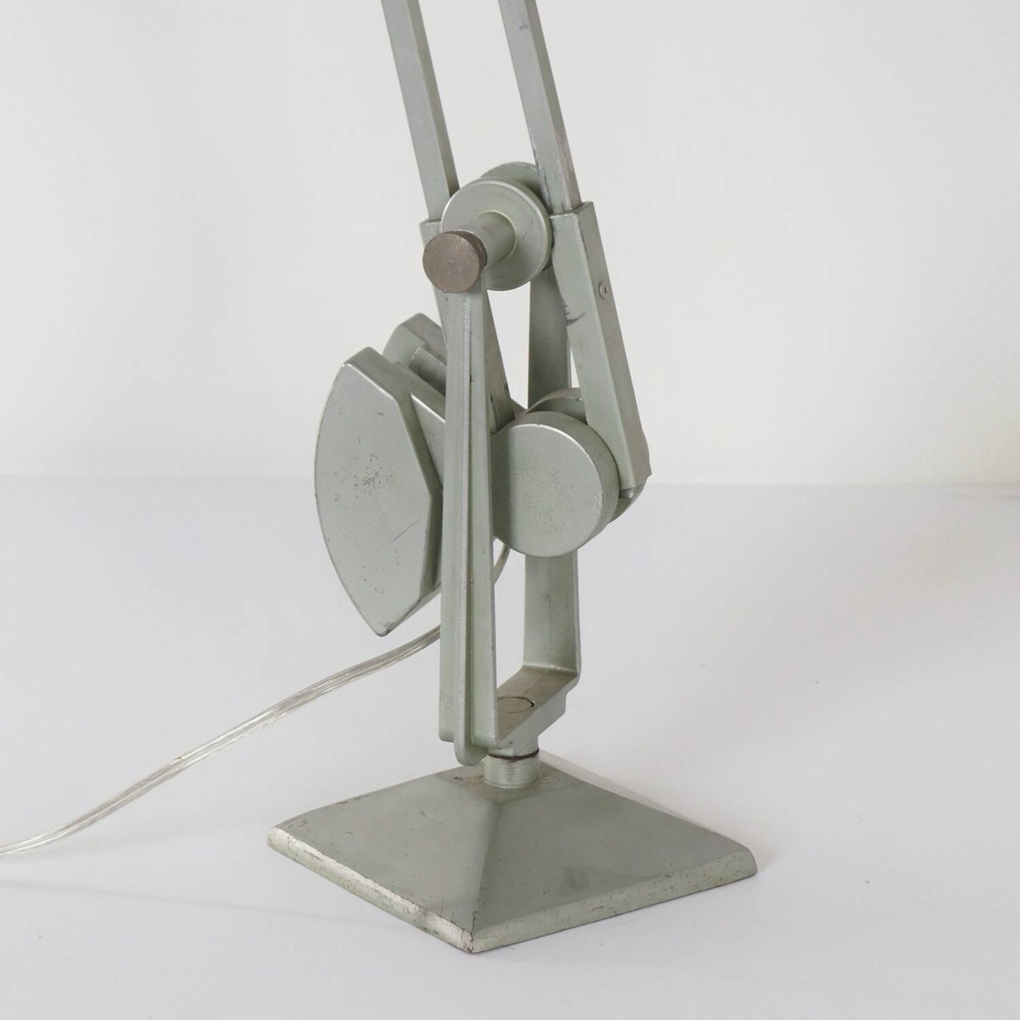 LAMPE DE BUREAU INDUSTRIELLE À CONTREPOIDS PAR ERPE, ANNÉES 1950