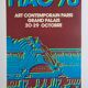Vintage poster FIAC 78, Grand Palais, 1978. Original poster