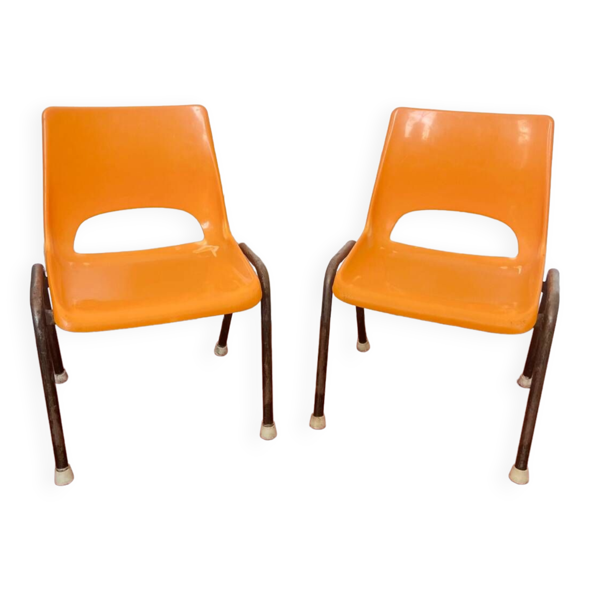 Paire de chaises pour enfant vintage
