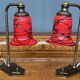 Pair of table lamps.