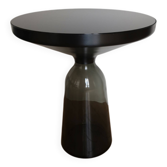 ClassiCon Bell Coffee Table – Smoked Glass / Black Top