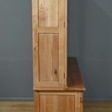 Two-body library in blonde cherry, Louis-Philippe style – 20th century