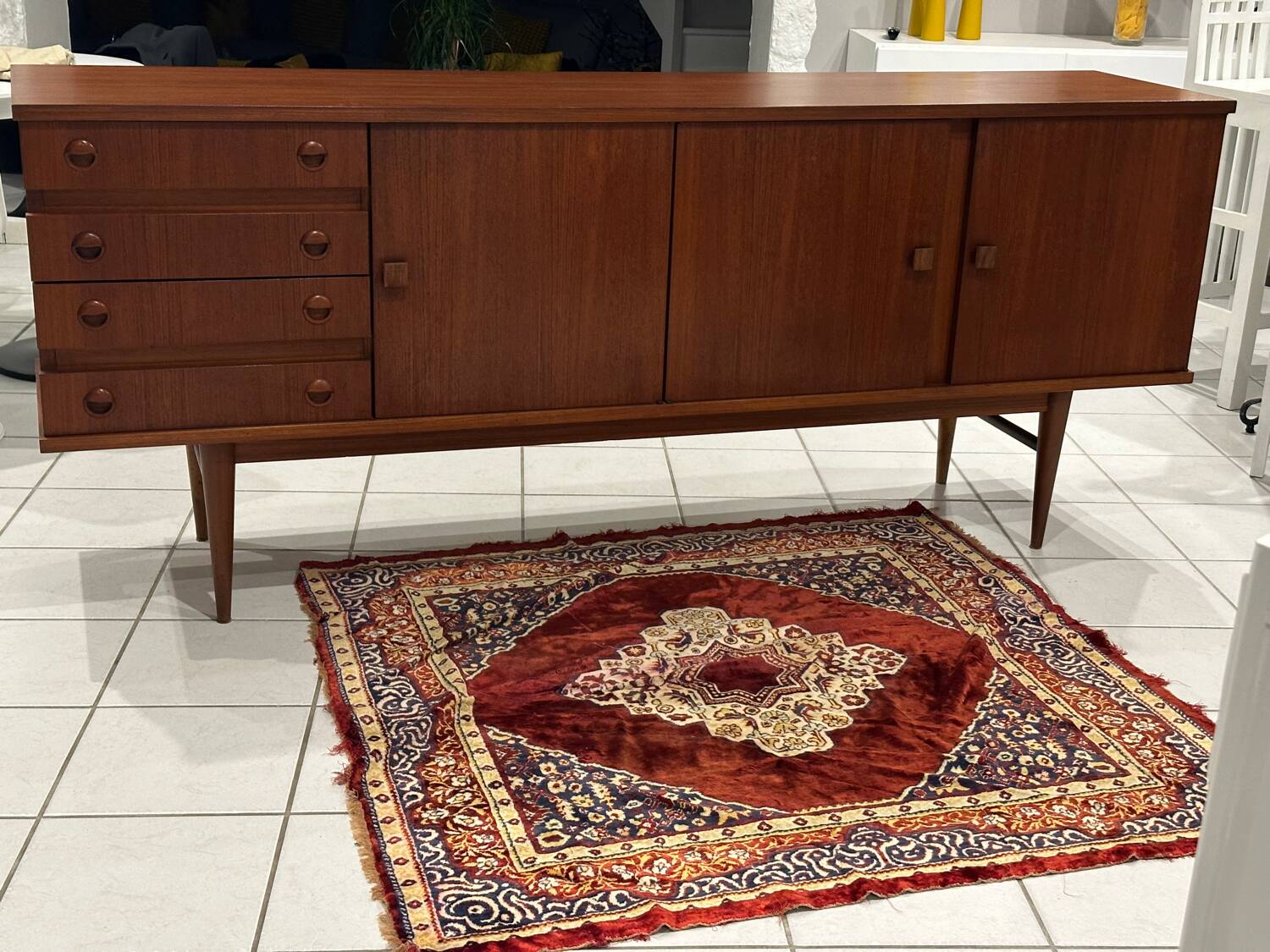 Scandinavian teak sideboard, 1960s