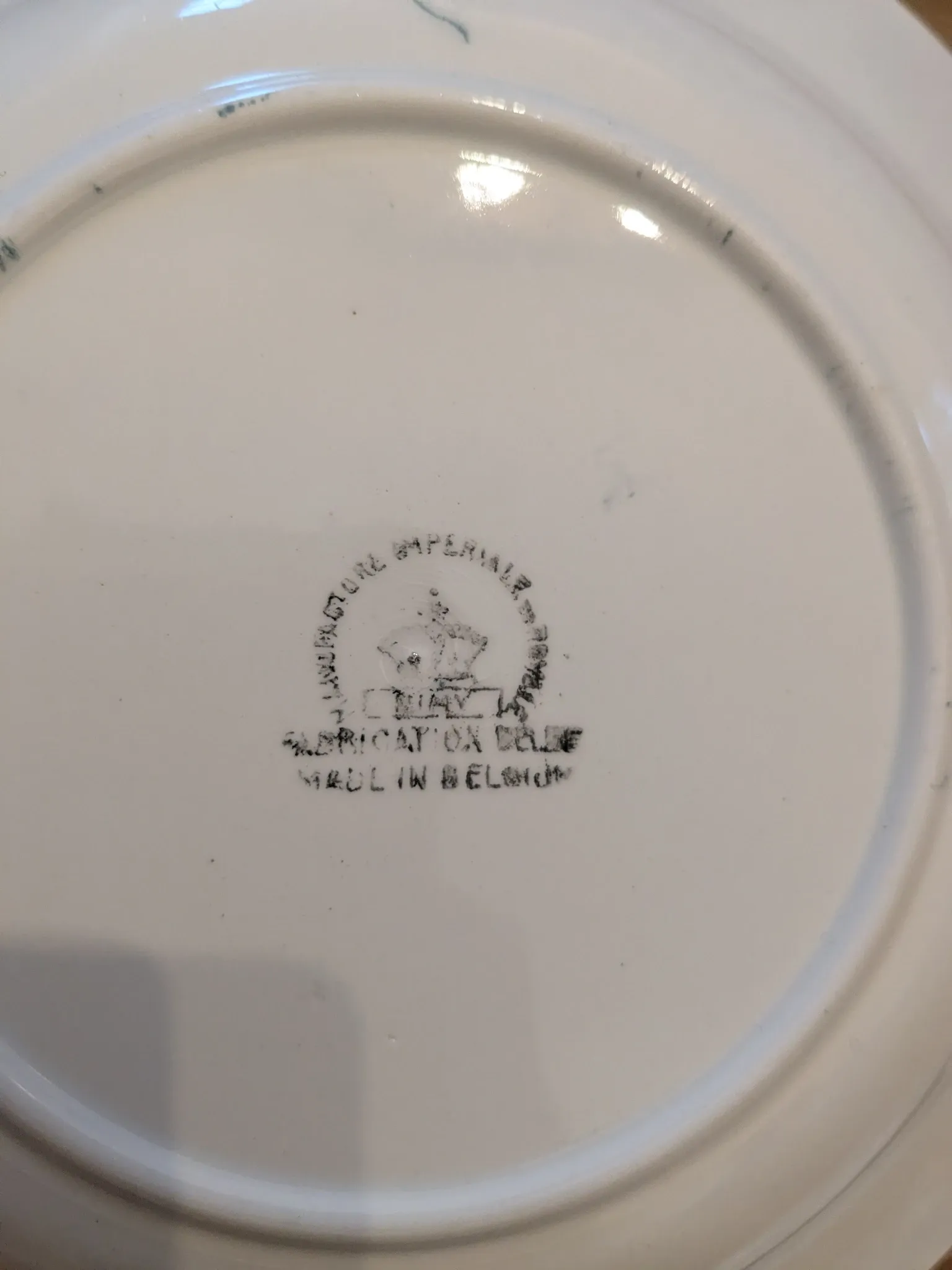 Six deep plates Nimy