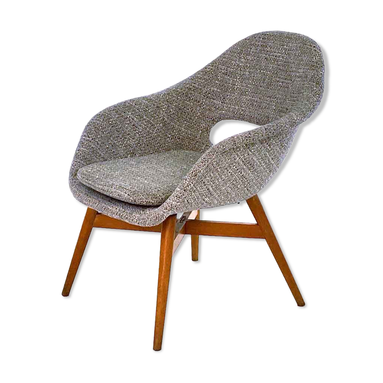 Fauteuil Shell de Miroslav Navrátil - Česky Nabytek