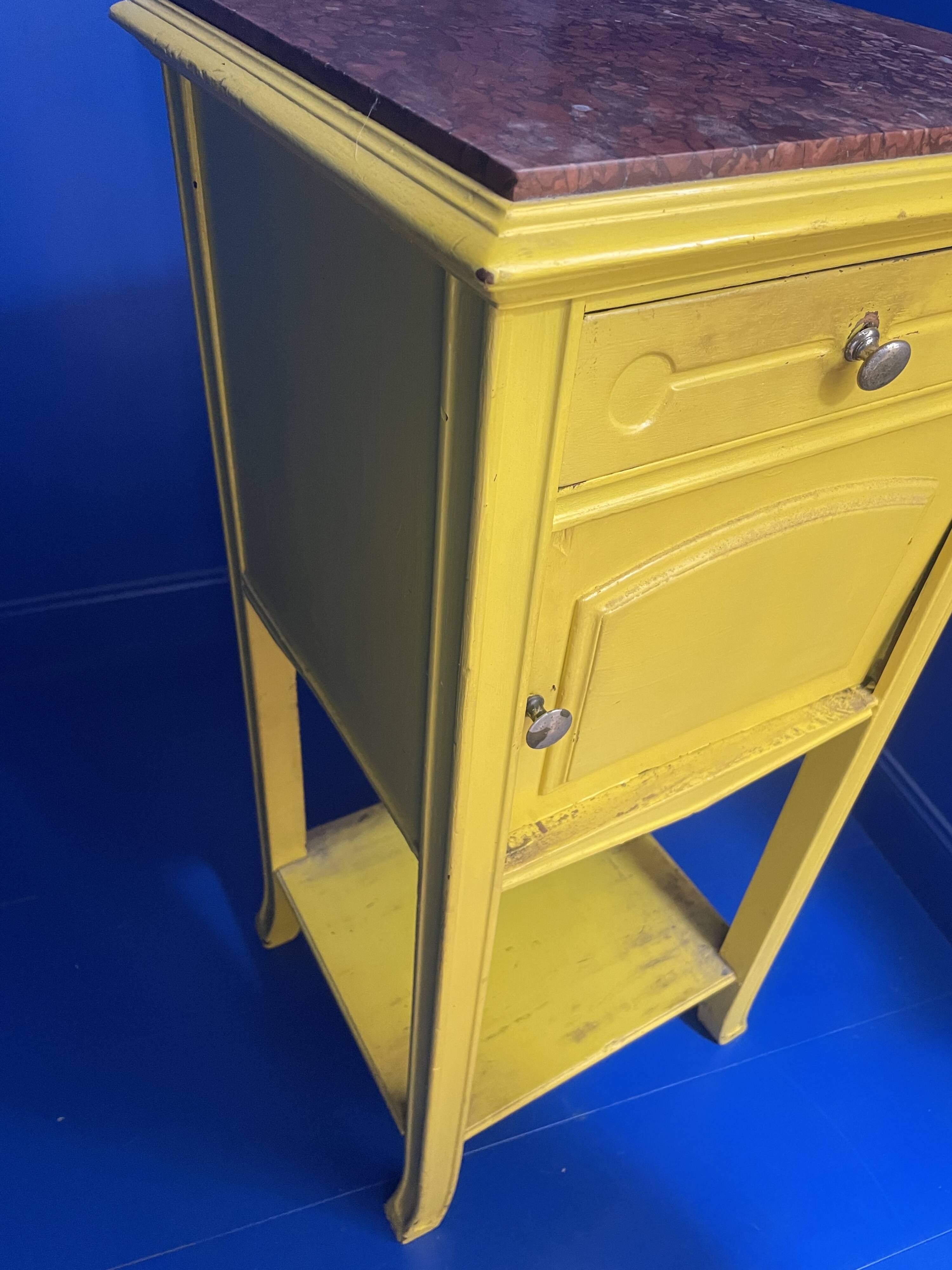 Revamped antique bedside table/side table/accent furniture