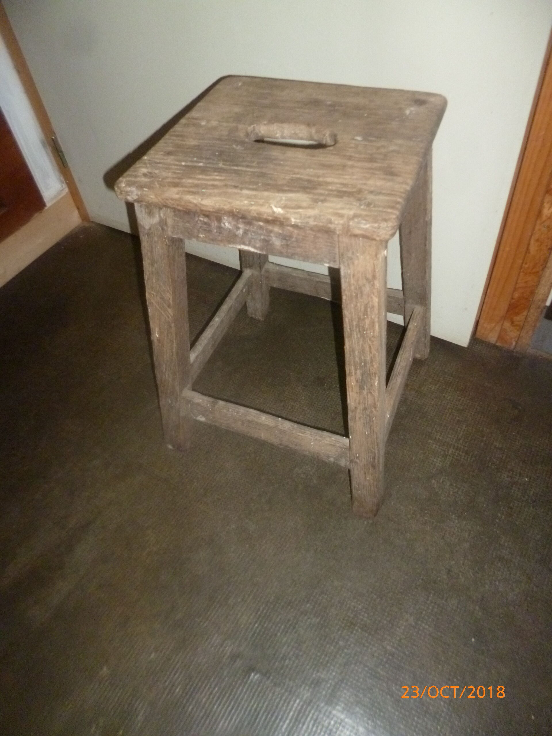 d workshop stool wood 1950