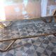 Rattan basket bed of the years 60
