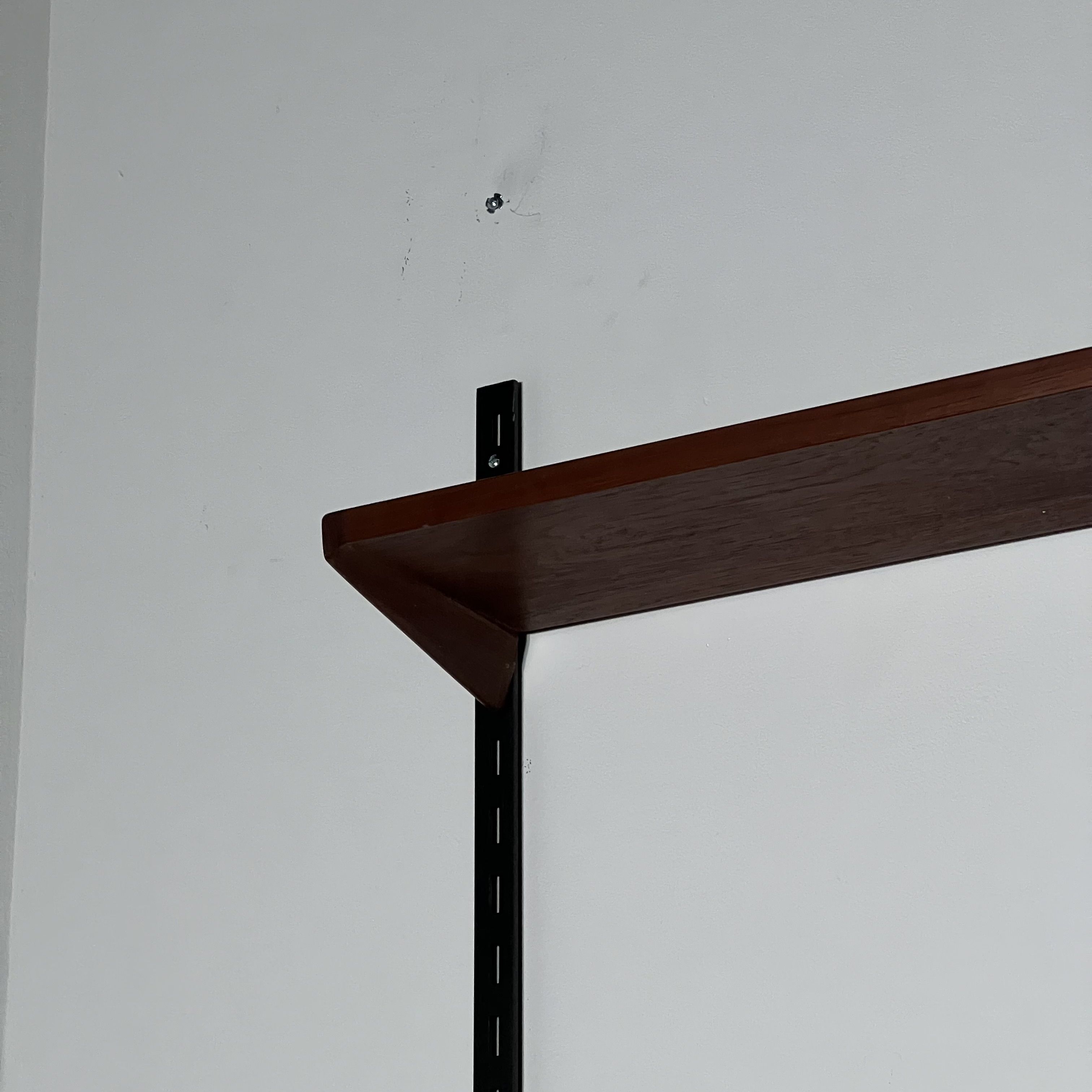 Set of 3 teak shelves by Kai Kristiansen for Feldballes Møbler 60s