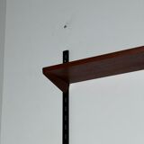 Set of 3 teak shelves by Kai Kristiansen for Feldballes Møbler 60s