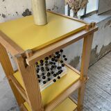 Renewed pine bookcase