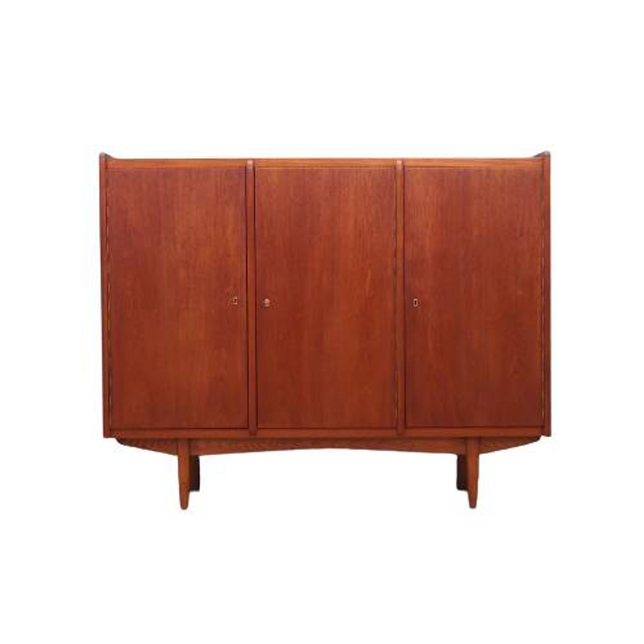 Teak highboard, Danish design, 1960s, production: Denmark