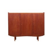 Teak highboard, Danish design, 1960s, production: Denmark