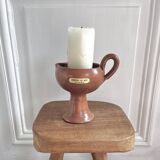Bougeoir en céramique Vallauris