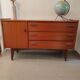 Coiffeuse enfilade scandinave vintage