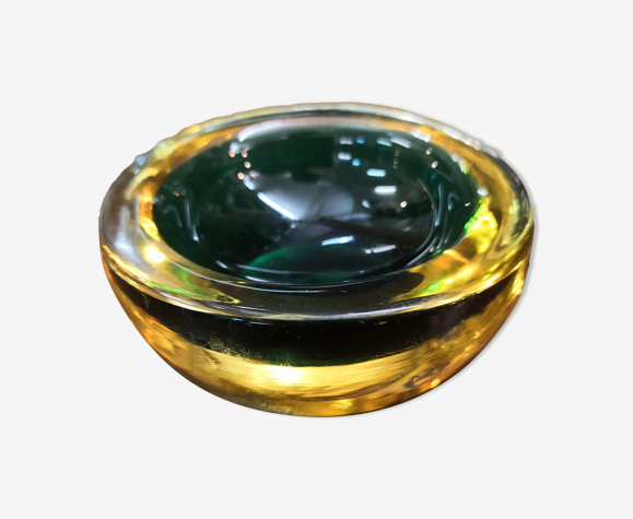 Cendrier ou vide poche sommerso verre murano