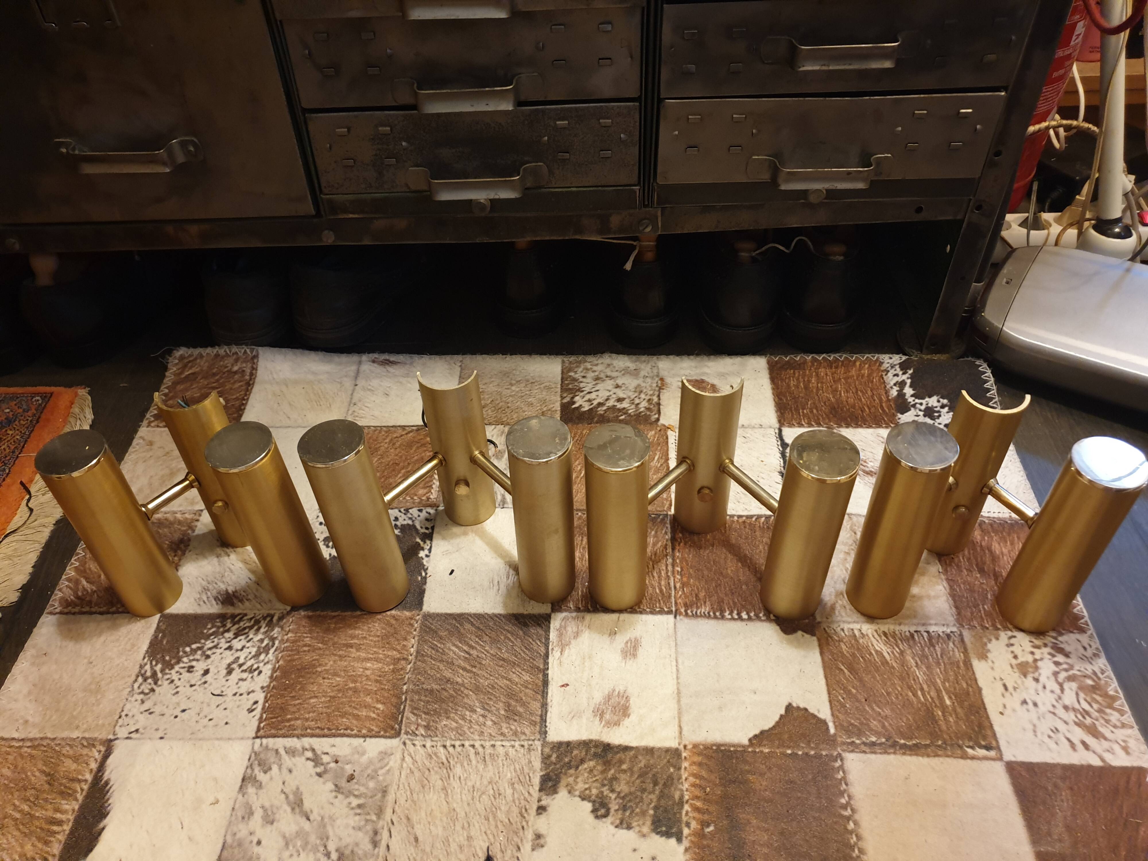 4 Italian contemporary design wall lights