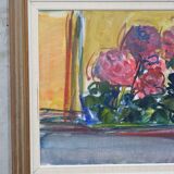 Arthur Yngve Nilsson, Swedish Modern Painting, 1960s, Oil on Canvas