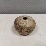 Small, lovely "hollow" ceramic vase, Danish from the 1970s.