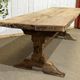 Table monastère en chêne brut XIXème