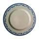 Assiette en porcelaine de Tournai au laurier Fleuri