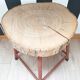 Vintage Stool Side Table