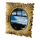 Vintage rectangle sun mirror