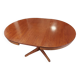 Baumann house extendable round table vintage 1970s
