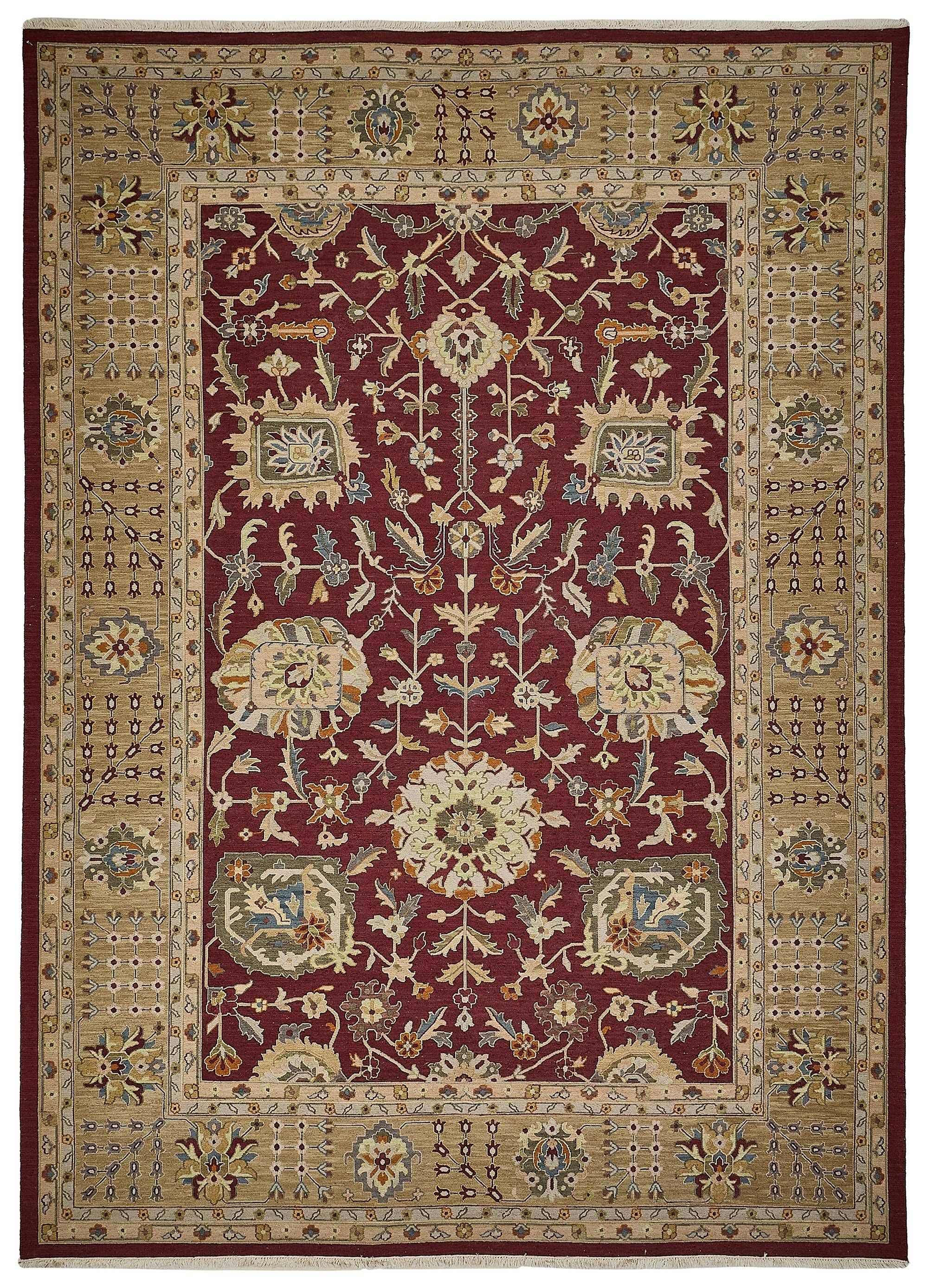 Turkish Handknotted Wool Oushak Rug 296 cm x 410 cm