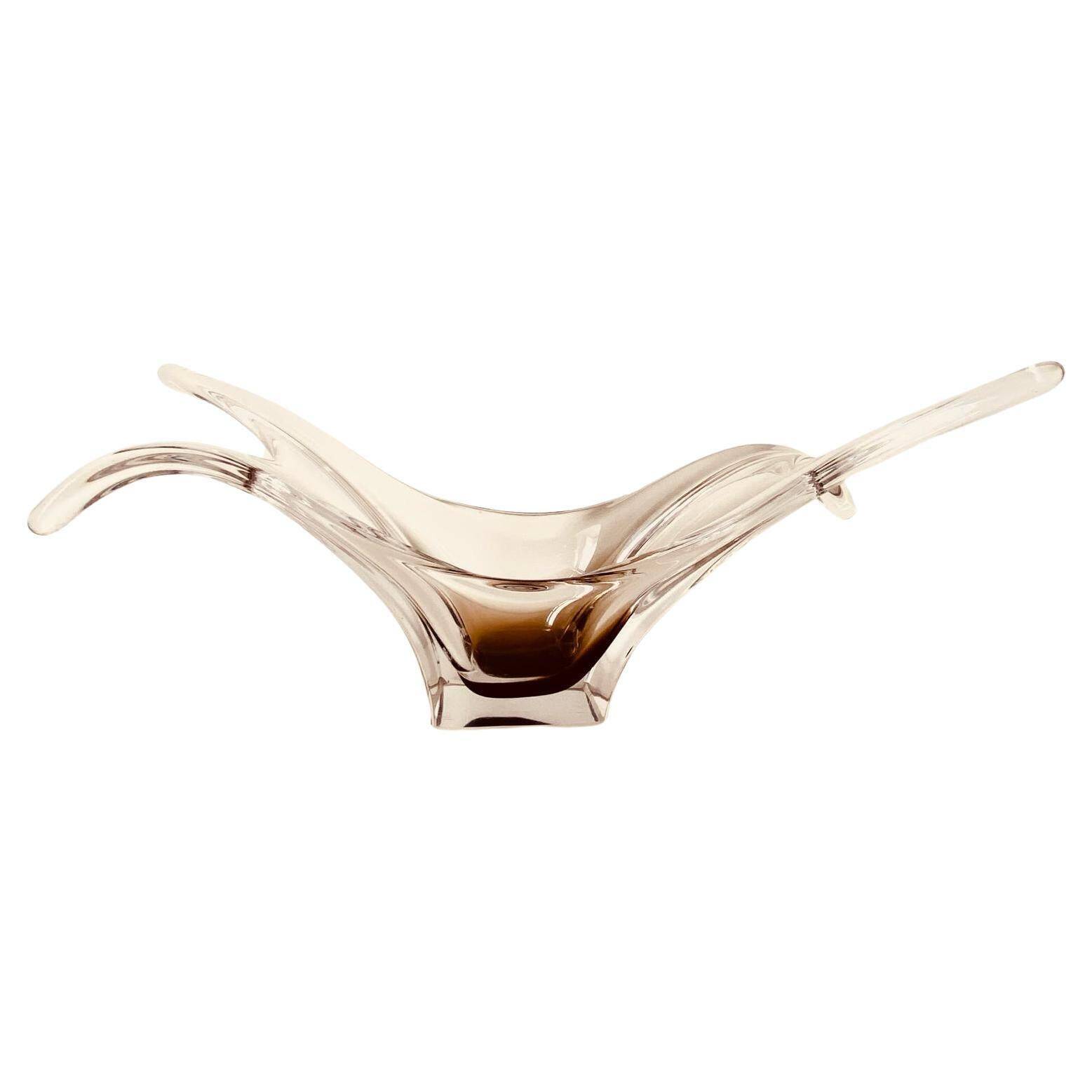 Bol Sommerso vintage en verre de Murano, Italie, années 1960