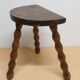 Tabouret tripode dit "de traite"