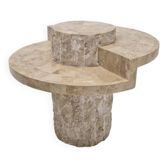 Mactan or Fossil Stone Coffee Table by Magnussen Ponte, 1980s