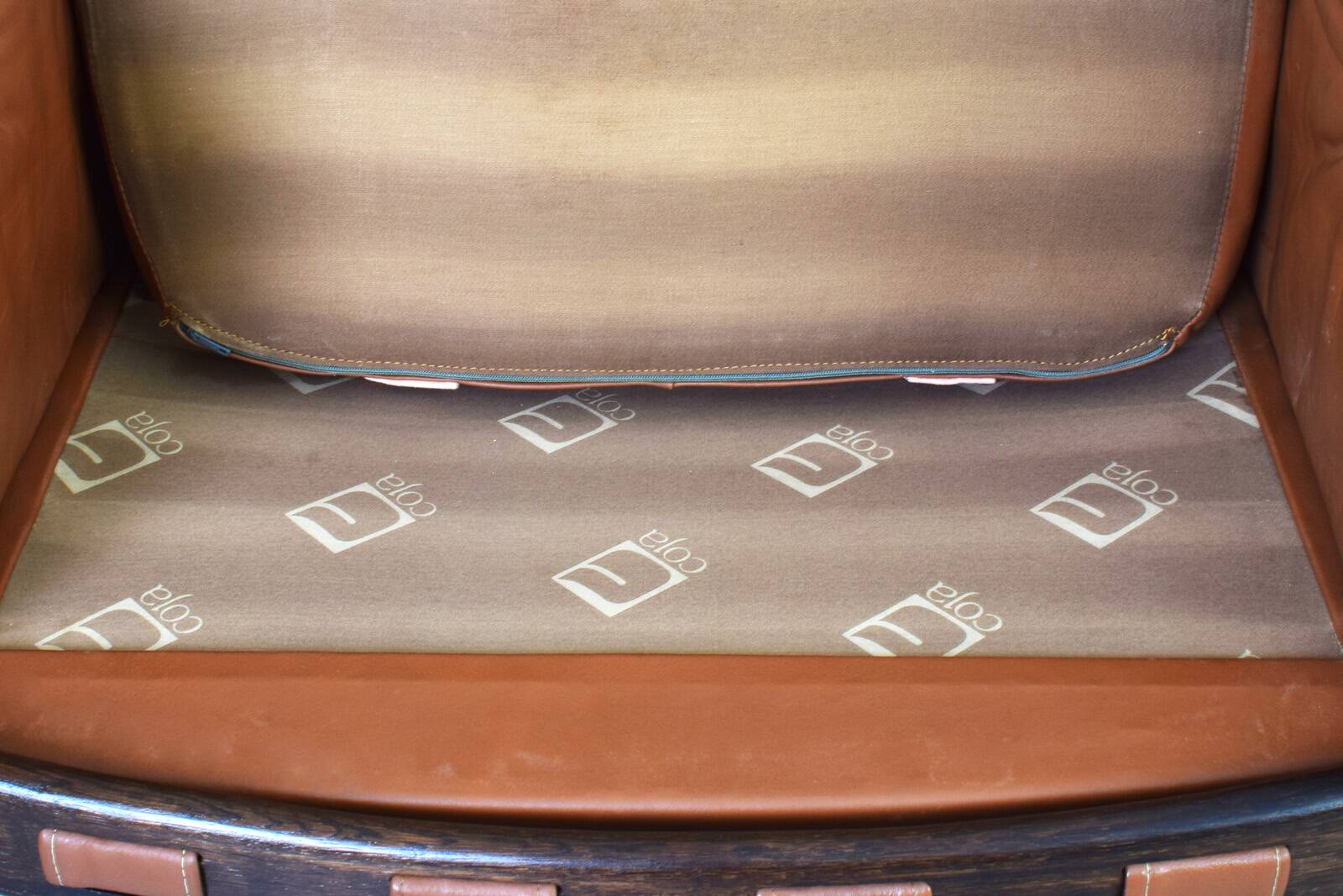 Mid-Century Oak & Leather Armchairs by Arne Norell for Coja, 1960s, Set 4
