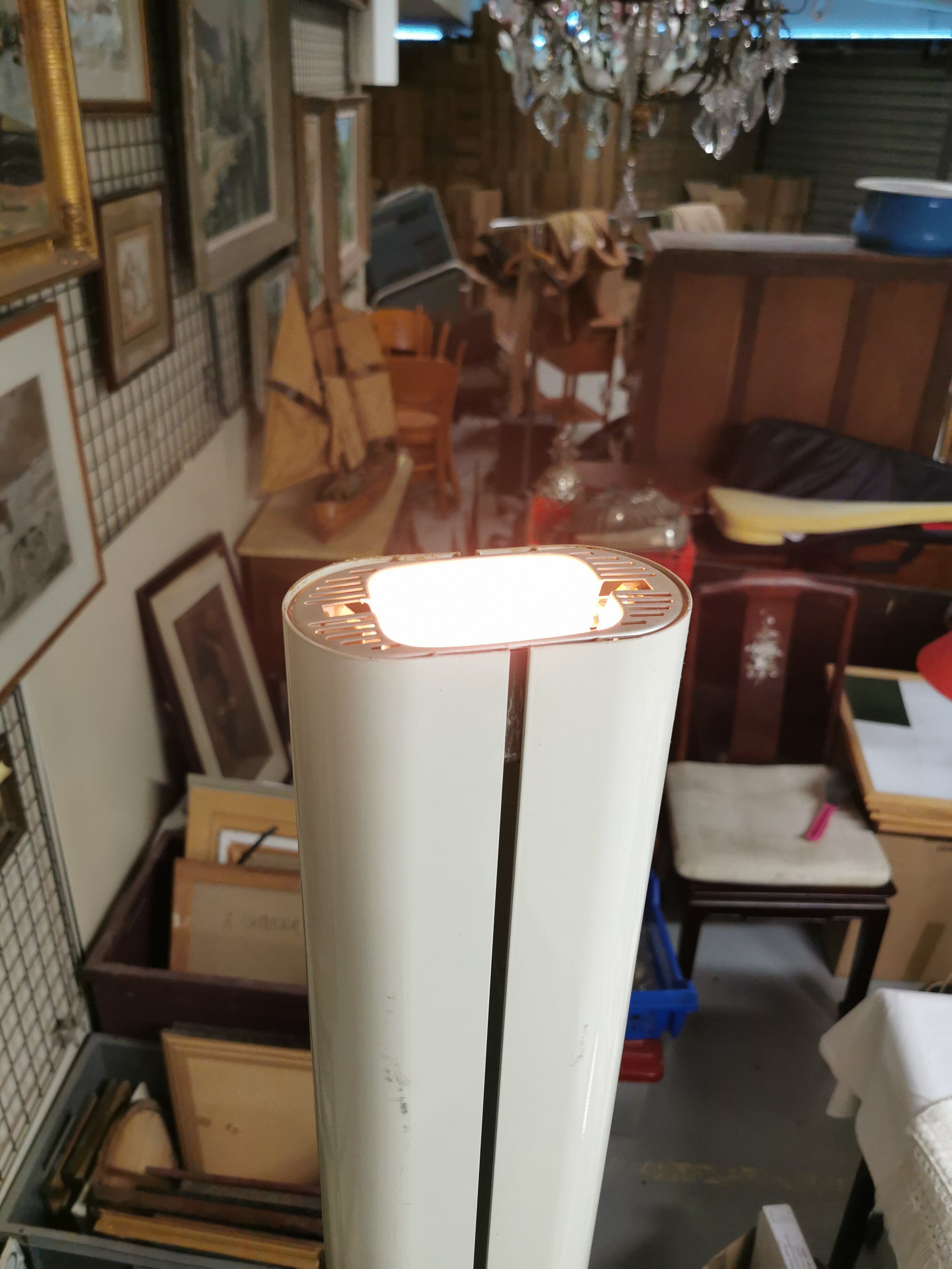 Artemide lamp Model Megaron Vintage 1970 par Gianfranco Frattini