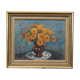 Oil on canvas, Chauleur-Ozeel Jane, bouquet of flowers