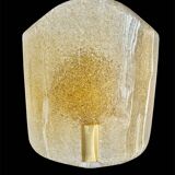 Murano Due pair of appliques with gold inlay, Italy 1990.