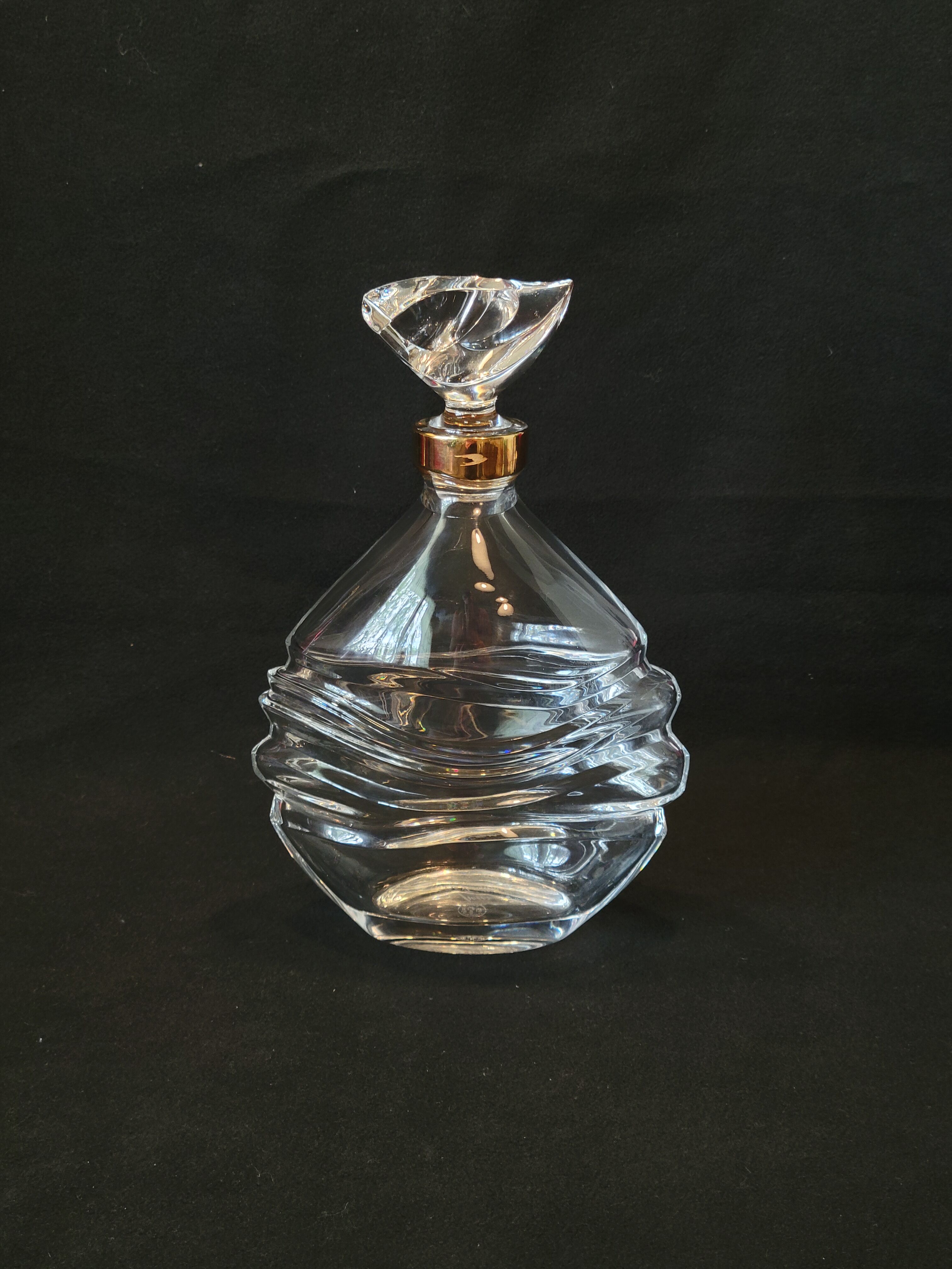 Baccarat Crystal Carafe For Cognac J&F Martell 75 Cl