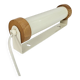 Design hollandais - applique - métal - bois - crème - années 90