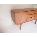 Small Scandinavian vintage teak row